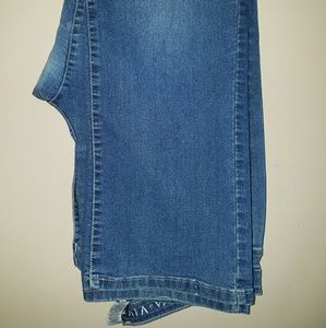 Medium wash denim